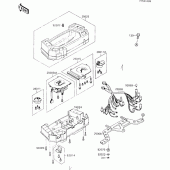 Схема вузла: Meter(s) для Kawasaki ZX600 GPX600R