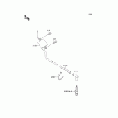 Схема узла: Система зажигания для Kawasaki KX125