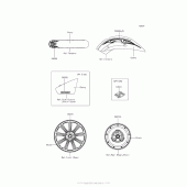 Схема вузла: Decals (Ebony)(Cff) для Kawasaki VN900 Vulcan 900 Custom