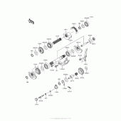 Схема вузла: Balancer для Kawasaki KL650 KLR650