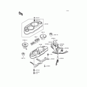 Схема узла: Измерительный прибор (S; zx600-e4) для Kawasaki ZX600 Ninja ZX-6