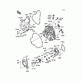 Схема вузла: Engine Cover(s) для Kawasaki ER650 ER-6N