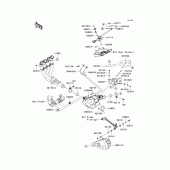 Схема узла: Выхлопная система (s) для Kawasaki ZX1000 Ninja ZX-10R