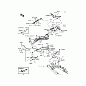 Схема вузла: Side Covers/Chain Cover для Kawasaki EX300 Ninja 300