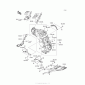 Схема вузла: Рама для Kawasaki ZG1400 Concours 14 ABS