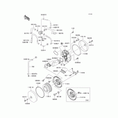 Схема вузла: Air cleaner(1/2) для Kawasaki VN1500 Vulcan 1500 Classic FI