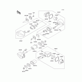Схема узла: Поворотники для Kawasaki ZX1200 Ninja ZX-12R