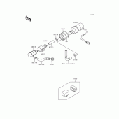 Схема вузла: Fuel pump для Kawasaki ZX600 Ninja ZX-6R
