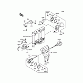 Схема узла: Поворотники для Kawasaki VN900 Vulcan 900 Custom