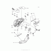 Схема вузла: Headlight(S) для Kawasaki ER650 Z650