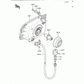 Схема узла: Фара для Kawasaki ZG1200 Voyager XII