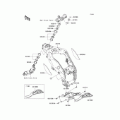 Схема узла: Рама для Kawasaki ZX1000 Ninja ZX-10R