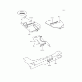 Схема узла: Наклейка (Red; zx600- d3) для Kawasaki ZX600 Ninja ZX-6