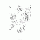 Схема вузла: Engine Cover(S) для Kawasaki ZX1000 Ninja ZX-10R