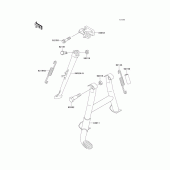 Схема вузла: Stand(s) для Kawasaki ZX600 ZZ-R600