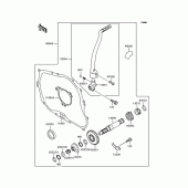 Схема вузла: Опція для Kawasaki KLX250 D-Tracker