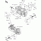 Схема вузла: Олійний фільтр для Kawasaki VN1700 VN1700 Classic Tourer ABS