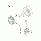 Схема вузла: Генератор для Kawasaki ZX636 Ninja ZX-6R