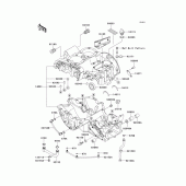 Схема вузла: Картер двигуна для Kawasaki EJ650 W650