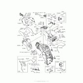 Схема вузла: Паливний бак для Kawasaki ZX1400 Ninja ZX-14R ABS