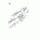 Схема вузла: Balancer для Kawasaki KL650 KLR650