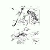 Схема узла: Рама для Kawasaki ZX1400 ZZR1400 ABS