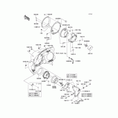 Схема узла: Headlight(s)(1/2) для Kawasaki VN1700 VN1700 Voyager ABS