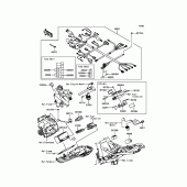 Схема вузла: Електроустаткування для Kawasaki ZR800 Z800