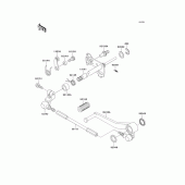 Схема узла: Переключатель передач для Kawasaki ZX900 Ninja ZX-9R