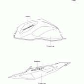 Схема вузла: Decals(titanium) для Kawasaki ZR1000 Z1000