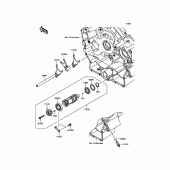 Схема вузла: Gear Change Drum/Shift Fork(s) для Kawasaki VN900 Vulcan 900 Custom