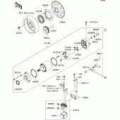 Схема узла: Starter motor для Kawasaki ZR1000 Z1000