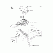 Схема вузла: Taillight(s) для Kawasaki ZR1000 Z1000