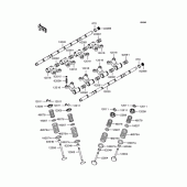 Схема вузла: Клапан для Kawasaki ZX900 GPZ900R