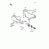 Схема вузла: Side covers для Kawasaki ZG1000 Concours