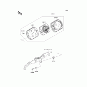 Схема вузла: Meter(s) для Kawasaki ZX636 Ninja ZX-6R