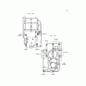 Схема вузла: Болти картера двигуна для Kawasaki EX250 Ninja 250