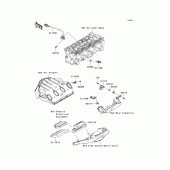 Схема вузла: Fuel injection для Kawasaki ZX1000 Ninja ZX-10R