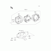 Схема вузла: Meter(s) для Kawasaki ZX1000 Ninja ZX-10R