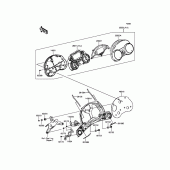 Схема вузла: Meter(s) для Kawasaki ZG1400 1400GTR ABS