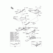 Схема узла: Side covers для Kawasaki ZX600 Ninja ZX-6R
