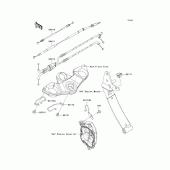 Схема узла: Тросики для Kawasaki ZX1000 Z1000SX