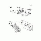 Схема вузла: Taillight(s) для Kawasaki ZX1000 Ninja H2