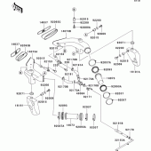 Схема узла: Air duct для Kawasaki ZX900 Ninja ZX-9R