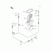 Схема вузла: Fuel pump для Kawasaki ZX1200 Ninja ZX-12R
