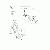 Схема вузла: Електроустаткування для Kawasaki KX450 KX450F