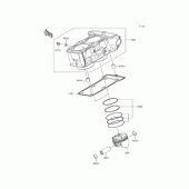 Схема вузла: Циліндр/поршень для Kawasaki KLE250 Versys-X 250 ABS