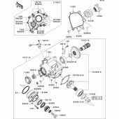 Схема вузла: Front bevel gear(1/2) для Kawasaki ZG1400 1400GTR ABS
