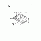 Схема узла: Oil Pan для Kawasaki ZX1000 Z1000SX ABS