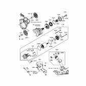Схема вузла: Starter Motor для Kawasaki ZX636 Ninja ZX-6R